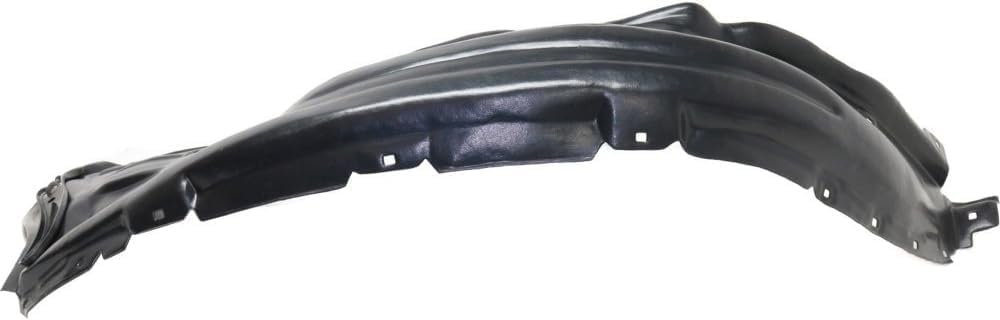 Front Fender Liner Rear Section Left Driver Side Direct Replacement Compatible With 2014-2021 Toyota Tundra TO1248191 538080C030