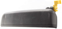 Front Exterior Door Handle Textured Left Driver Side Direct Replacement Compatible with 1995-1999 Toyota Tercel TO1310103 6922016120