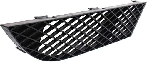 Set Of 2 Front Bumper Outer Grille Textured Plastic Left Driver & Right Passenger Side Direct Replacement Compatible With 2005-2008 BMW 7-Series BM1039116 BM1038116 51117135564
