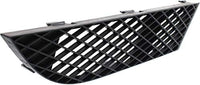 Set Of 2 Front Bumper Outer Grille Textured Plastic Left Driver & Right Passenger Side Direct Replacement Compatible With 2005-2008 BMW 7-Series BM1039116 BM1038116 51117135564