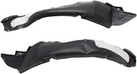 Set Of 2 Front Fender Liner Left Driver & Right Passenger Side Direct Replacement Compatible With 2013-2015 Hyundai Elantra HY1249138 HY1248138 86812A5000 86811A5000