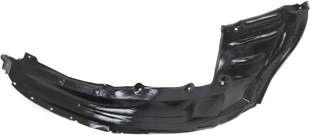Front Fender Liner Rear Section Left Driver Side Direct Replacement Compatible With 2014-2021 Toyota Tundra TO1248191 538080C030