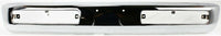 Front Bumper Chrome + Grille + Brackets + Signal Lamp + Light Molding Bezel Left Driver & Right Passenger Side Direct Replacement Compatible With 1996-1997 Nissan Pickup NI1002127