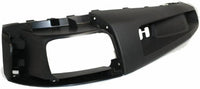 Front Bumper Chrome Steel + Lower Valance Air Deflector + Extension Textured + End Caps Primed RH & LH Direct Replacement Compatible With Chevrolet Silverado 1500 2007-2013 GM1092191