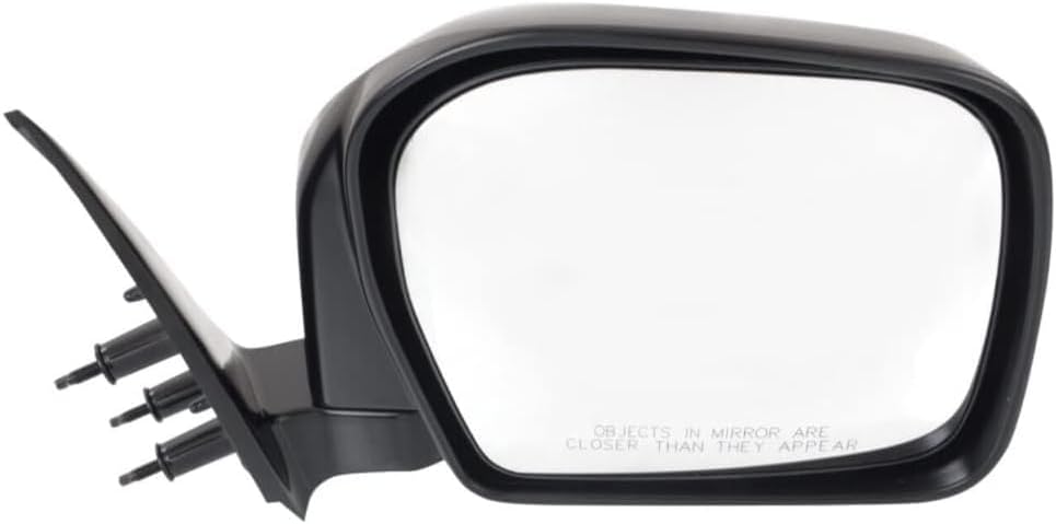 Front Mirror Manual Adjust Non-Heated Primed Right passenger Side Direct Replacement Compatible With 2000 Toyota Tacoma TO1321161 8791035560