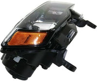 Set Of 2 Head Light Assembly Halogen Black Trim Right Passenger & Left Driver Side Direct Replacement Compatible With 2017-2021 Jeep Grand Cherokee CH2502309 CH2503309 68266647AF