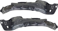 Set Of 2 Front Fender Liner Right Passenger & Left Driver Side Direct Replacement Compatible With 2012-2015 Honda Civic HO1249143 HO1249168 HO1249169 HO1248143 HO1248168 HO1248169