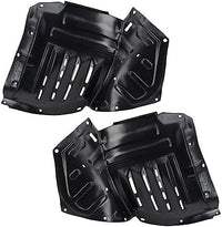 Set Of 2 Front Fender Liner Plastic Left Driver & Right Passenger Side Direct Replacement Compatible With 2004-2007 Mazda RX-8 MA1249127 MA1248127 F1515613YB F1515614YB
