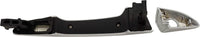 Front Exterior Door Handle Chrome Left Driver Side with Cover and Keyhole Direct Replacement Compatible with 2015-2019 Hyundai Sonata 82651C1110 82652C1010