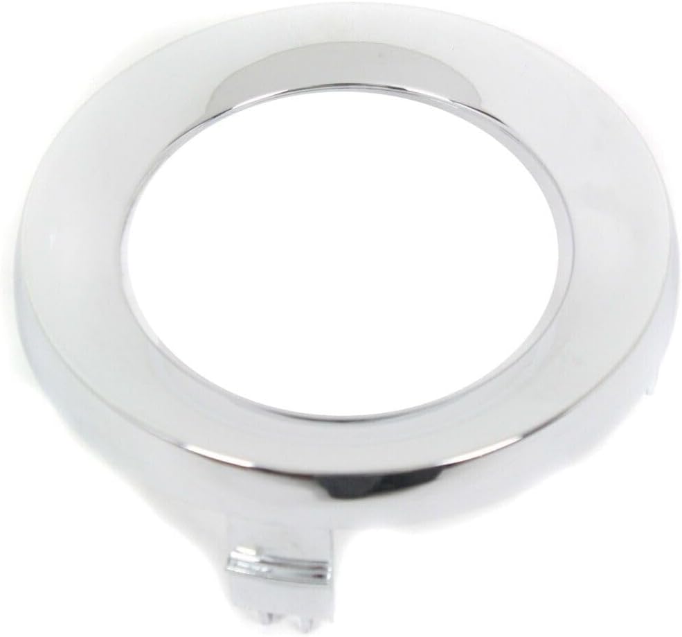 Front Fog Light Molding Chrome Left Driver Side Direct Replacement Compatible With 2009-2013 Subaru Forester SU1038100 57731SC000