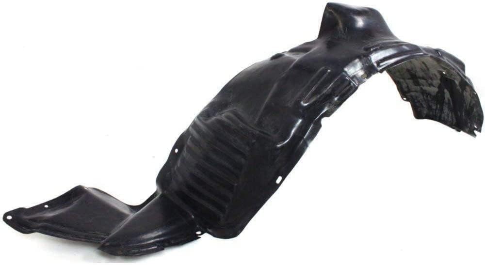 Front Fender Liner Left Driver Side Direct Replacement Compatible With 1998-2003 Toyota Sienna TO1248105 5387608010
