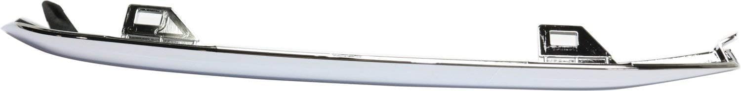 Set Of 2 Front Bumper Molding Left Driver & Right Passenger Side Direct Replacement Compatible With 2015-2020 Chevrolet Suburban/Tahoe GM1046106 GM1047106 22936485 22936484