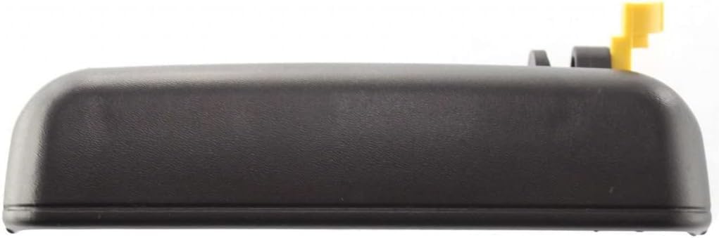 Front Exterior Door Handle Textured Left Driver Side Direct Replacement Compatible with 1995-1999 Toyota Tercel TO1310103 6922016120