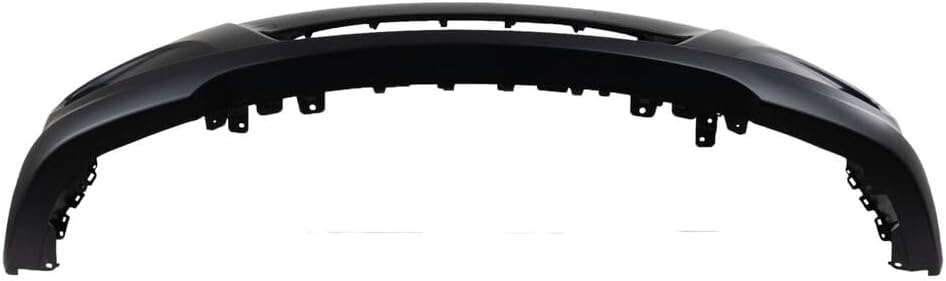 Front Bumper Cover Primed Direct Replacement Compatible With 2012-2014 Hyundai Accent HY1000188 865111R000