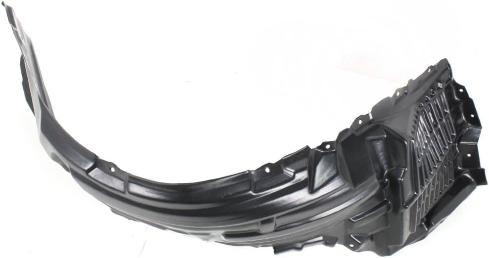 Front Fender Liner Left Driver Side Direct Replacement Compatible With 2008-2015 Mitsubishi Lancer MI1248123 5370A385