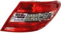 Set Of 2 Tail Light Assembly Right Passenger & Left Driver Side Direct Replacement Compatible With 2008-2011 Mercedes Benz C-Class MB2801128 MB2800128 2049069002 2049068902