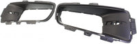 Set Of 2 Front Fog Light Trims Molding Primed With Fog-Light Hole Left Driver & Right Passenger Side Direct Replacement Compatible With 2007-2010 BMW X5 BM1099100 51117172450
