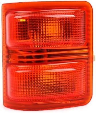 Front Mirror Turn Signal Light Right passenger Side With Towing Package Direct Replacement Compatible With 2008-2016 Ford F-Series Super Duty FO2570102 7C3Z13776B-PFM 7C3Z13776A