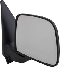 Front Mirror Manual Folding Non-Heated Textured Right Passenger Side Direct Replacement Compatible With 1993-2005 Ford Ranger / 1994-2002 Mazda FO1321156 F87Z17682SAA