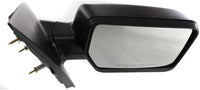 Front Power Mirror Non Towing Manual Folding Heated Textured Right Passenger Side Direct Replacement Compatible With 2004-2008 Ford F-150 FO1321233 8L3Z17682EA