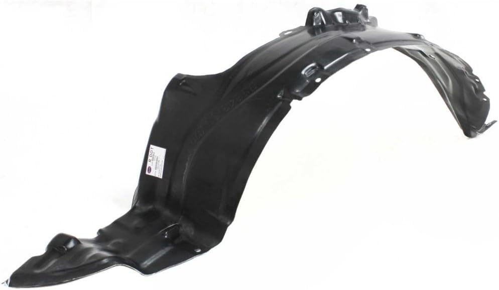 Front Fender Liner Left Driver Side Direct Replacement Compatible With 1991-1994 Nissan Sentra NI1250105 6384365Y00