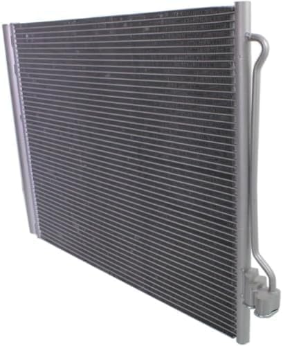 Front A/C Condenser Aluminum Core Direct Replacement Compatible With 2011-2016 BMW 550i / 2012-2019 6-Series BM3030128 64536805452