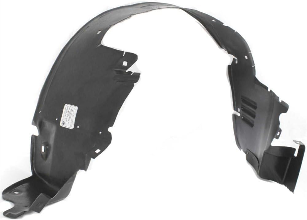 Front Fender Liner Rear Section Left Driver Side Direct Replacement Compatible With 1998-2003 Mercedes Benz CLK-Class MB1248128 2086980530