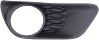 Front Fog Light Molding Paint To Match Left Driver Side Direct Replacement Compatible With 2011-2020 Dodge Grand Caravan CH1038130 68100699AA