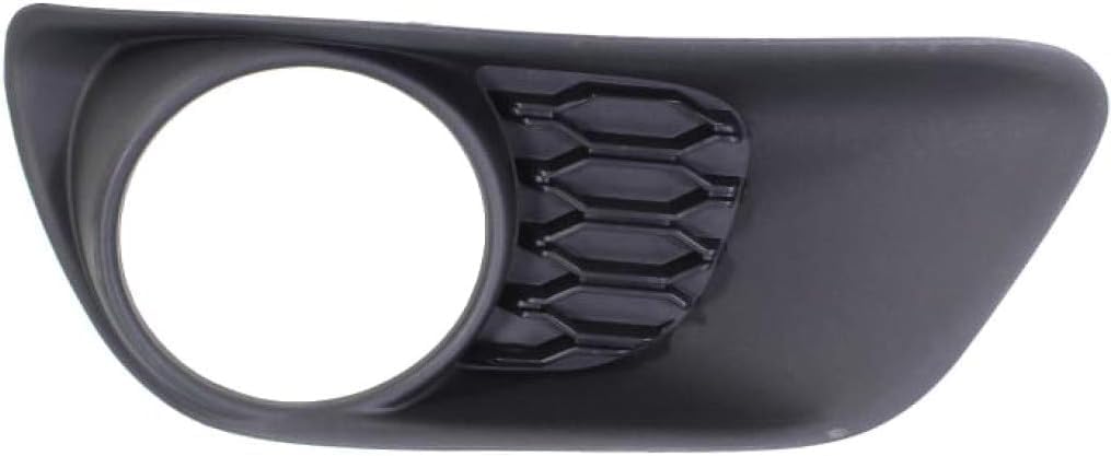 Front Fog Light Molding Paint To Match Left Driver Side Direct Replacement Compatible With 2011-2020 Dodge Grand Caravan CH1038130 68100699AA