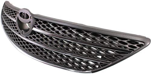 Front grille Assembly Painted Gray Shell And Insert Plastic Direct Replacement Compatible With 2002-2004 Toyota Camry TO1200233 53101AA020