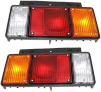 Set of 2 Tail Lights Assembly Right Passenger And Left Driver Side Direct Replacement Compatible With 1995-2010 Isuzu NQR / 1987-2010 NPR IZ2801112 IZ2800112 8970658090 8970658100