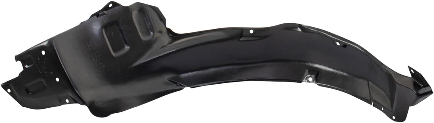 Front Fender Liner Right Passenger Side Direct Replacement Compatible With 2000-2002 Hyundai Accent HY1251105 8681225200