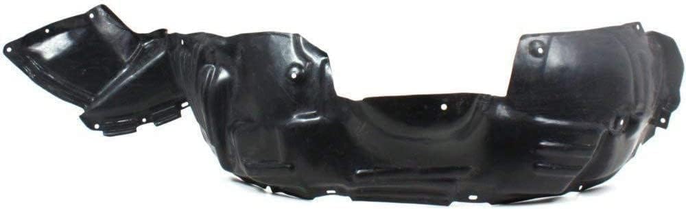 Front Fender Liner Left Driver Side Direct Replacement Compatible With 1998-2003 Toyota Sienna TO1248105 5387608010