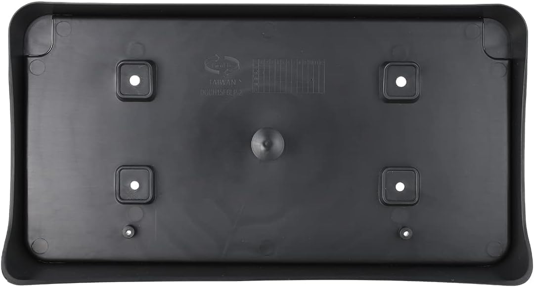 Front License Plate Bracket Textured Direct Replacement Compatible with 2015-2023 Dodge Charger CH1068133 68238771AC