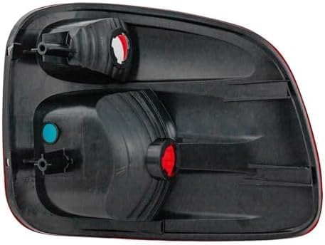 Tail Light Lens And Housing Left Driver Side Direct Replacement Compatible With 2001-2004 Ford F-150/2004 Heritage FO2800178 YL3Z13405AA