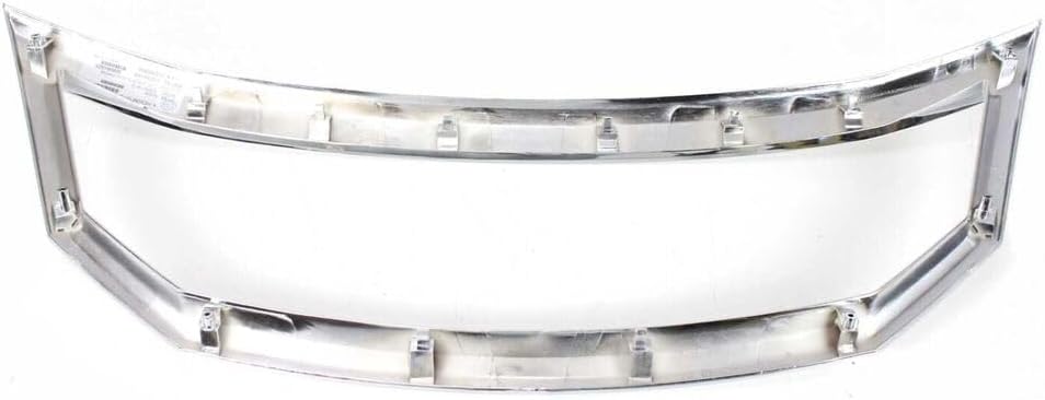 Front Grille Trim Surround Moulding Chrome Direct Replacement Compatible With 2008-2010 Honda Odyssey HO1202105 71122SHJA02