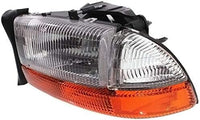 Set Of 2 Front Headlight Assembly Right Passenger & Left Driver Side Direct Replacement Compatible With 1997 Dodge Dakota / 1998 Durango CH2502117 CH2503117 5011407AA 5011406AA