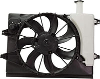 Front Radiator Cooling Fan Assembly Plastic Direct Replacement Compatible with 2018-2021 Hyundai Kona HY3115162 25380J9200