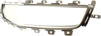 Front Center Grille Molding Chrome Direct Replacement Compatible With 2008-2012 Chevrolet Malibu GM1210115 25784043