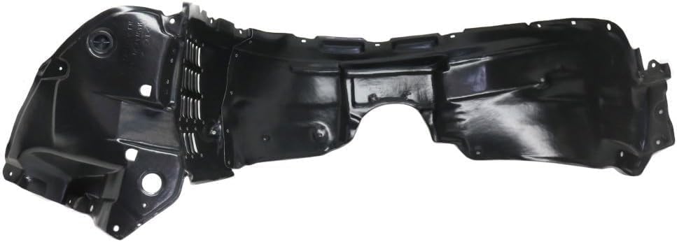 Front Fender Liner Left Driver Side Direct Replacement Compatible With 2013-2015 Lexus RX450h / 2014-2015 RX350 LX1248121 538060E100