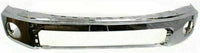 AUTOS PARTS PLUS Front Bumper Face Bar Chrome Steel Without Park Assist Sensor Holes Direct Replacement Compatible With 2007-2013 Toyota Tundra TO1002182 521110C021