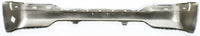 AUTOS PARTS PLUS Front Bumper Chrome Steel + Face Bar Trim Cap Primed Direct Replacement Compatible With 1999-2002 GMC Sierra / 2000-2006 Yukon 1500 2500 GM1002835 GM1051104 15758072-PFM 89026801