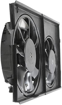 Front Radiator Fan Assembly Plastic Direct Replacement Compatible with 2006-2012 Chevrolet Malibu GM3115208 22719384