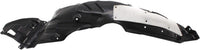 Front Fender Liner Right Passenger Side Direct Replacement Compatible With 2017-2019 Toyota Corolla TO1249210 5387502610