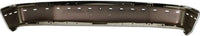 Front Bumper Chrome Steel With Molding & Without Air Intake Holes Direct Replacement Compatible With 1992-1996 Ford F-Series FO1002237 F2TZ17757B