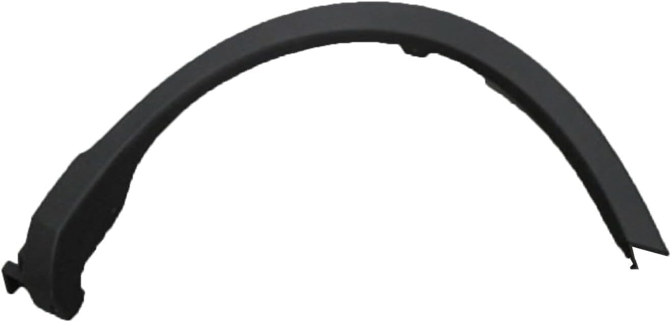 Rear Wheel Opening Molding Textured Left Driver Side Direct Replacement Compatible with 2013-2015 Toyota RAV4 TO1790105 756060R030