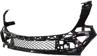 Front Bumper Center Upper Grille Textured Gray Plastic Direct Replacement Compatible With 2016-2019 Mercedes Benz GLE- Class MB1041123 1668853965