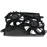 Front Dual Fan Assembly Direct Replacement Compatible with 2005-2009 Chrysler 300/2006-2009 Dodge Charger CH3115132 5174358AA 5137717AB