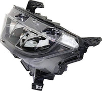 Set Of 2 Front Head Light Assembly Plastic Left Driver & Right Passenger Side Direct Replacement Compatible With 2016-2020 Honda Civic HO2503173 HO2502173 33100TBAA01 33150TBAA01
