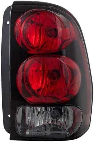 Set Of 2 Tail Light Assembly Right Passenger & Left Driver Side Direct Replacement Compatible With 2002-2009 Chevrolet Trailblazer GM2800150 GM2801150 15131578 15131579
